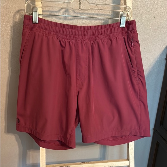 RHONE Other - Rhone 7 inch Burgundy Athletic Shorts
